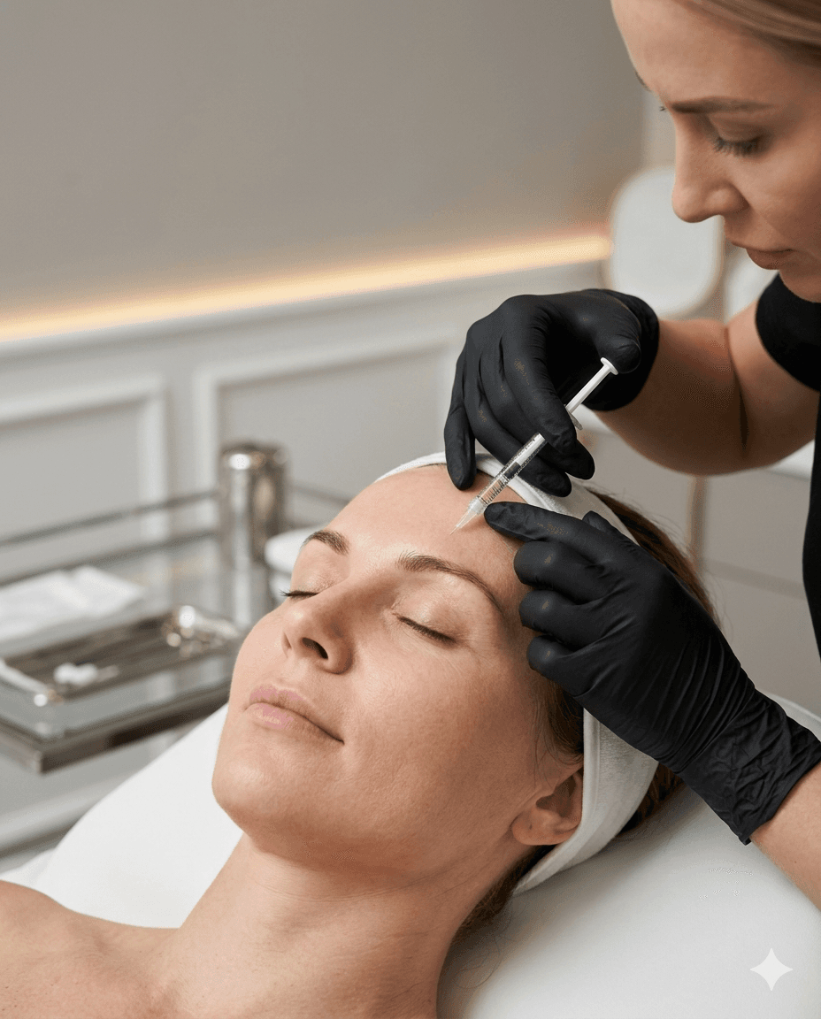 Botox and filler injection